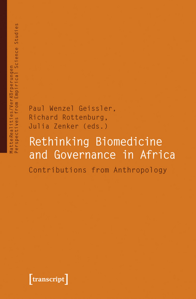 Cover des Buchs: Rethinking Biomedicine and Governance in Africa