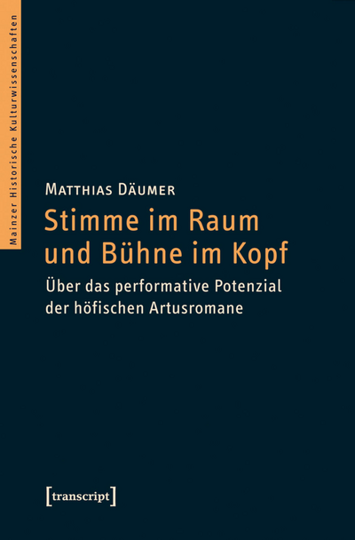 Cover des Buchs: Stimme im Raum und Bühne im Kopf
