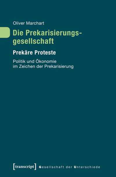 Cover of book: Die Prekarisierungsgesellschaft