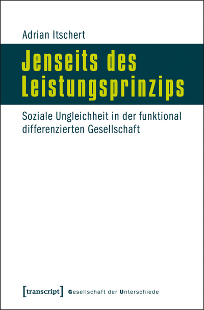 Cover of book: Jenseits des Leistungsprinzips