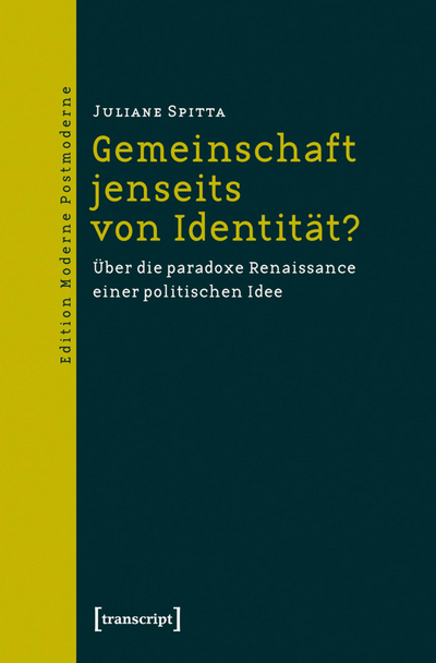 Cover des Buchs: Gemeinschaft jenseits von Identität?