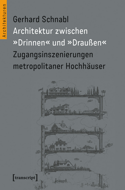 Cover of book: Architektur zwischen »Drinnen« und »Draußen«