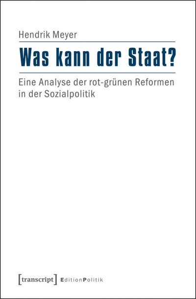 Cover of book: Was kann der Staat?