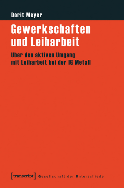 Cover des Buchs: Gewerkschaften und Leiharbeit