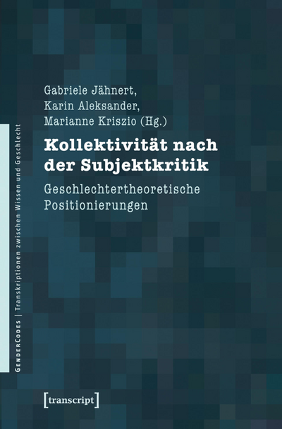 Cover des Buchs: Kollektivität nach der Subjektkritik