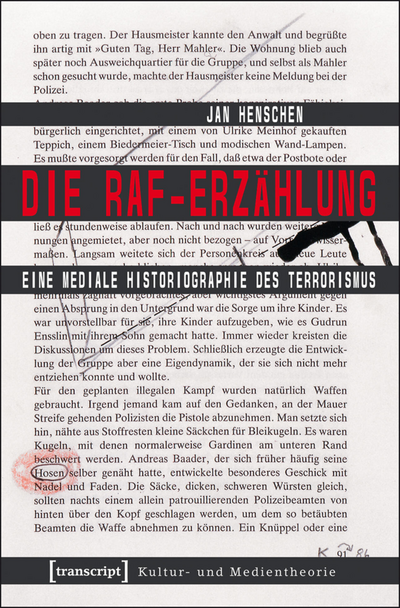 Cover des Buchs: Die RAF-Erzählung