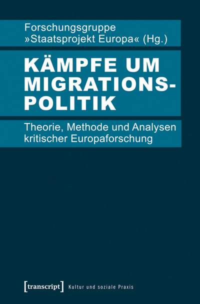 Cover des Buchs: Kämpfe um Migrationspolitik
