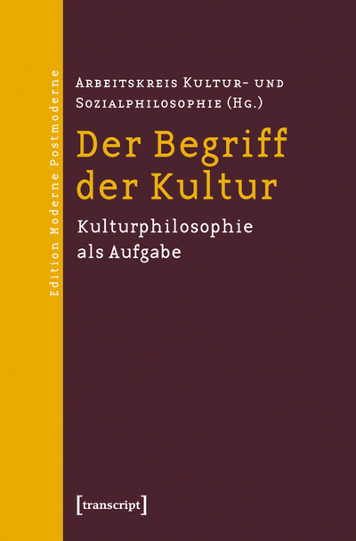 Cover des Buchs: Der Begriff der Kultur
