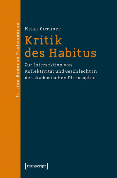 Cover des Buchs: Kritik des Habitus