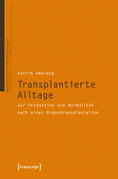 Cover des Buchs: Transplantierte Alltage