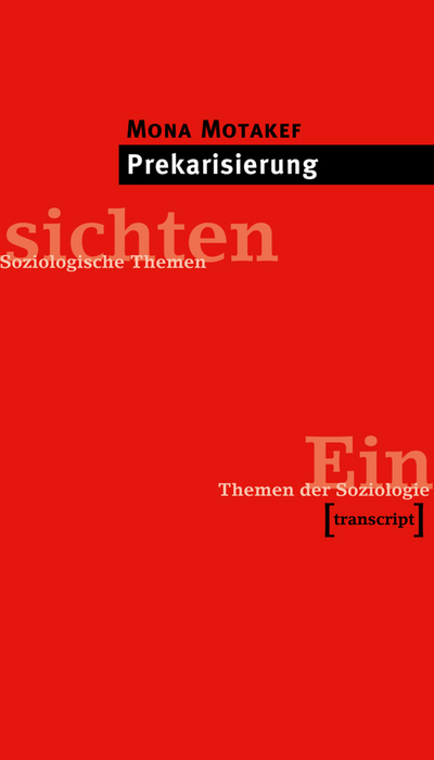 Cover des Buchs: Prekarisierung