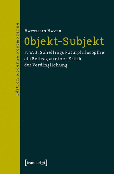 Cover des Buchs: Objekt-Subjekt