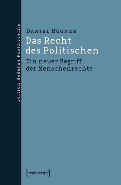Cover des Buchs: Das Recht des Politischen