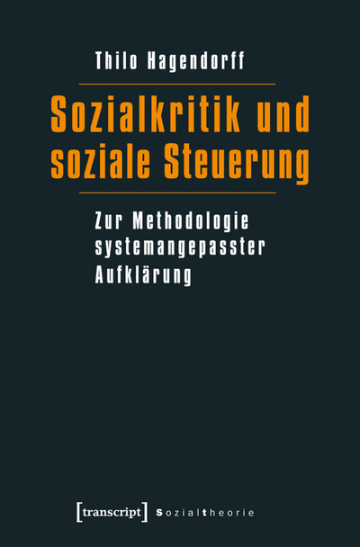 Cover des Buchs: Sozialkritik und soziale Steuerung