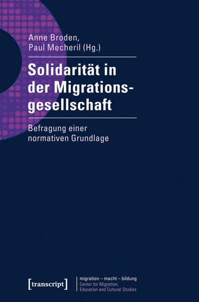 Cover des Buchs: Solidarität in der Migrationsgesellschaft