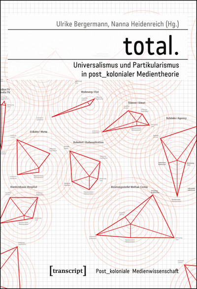 Cover des Buchs: total. – Universalismus und Partikularismus in post_kolonialer Medientheorie