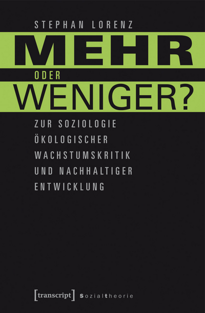 Cover des Buchs: Mehr oder weniger?