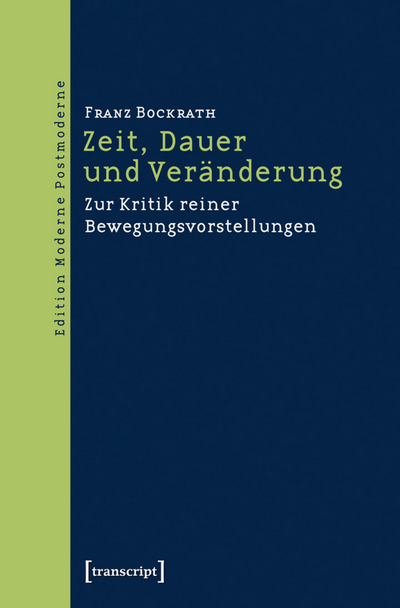 Cover des Buchs: Zeit, Dauer und Veränderung