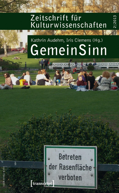 Cover of Volume: Zeitschrift für Kulturwissenschaften (ZfK) Volume 7 (2014), Issue 2