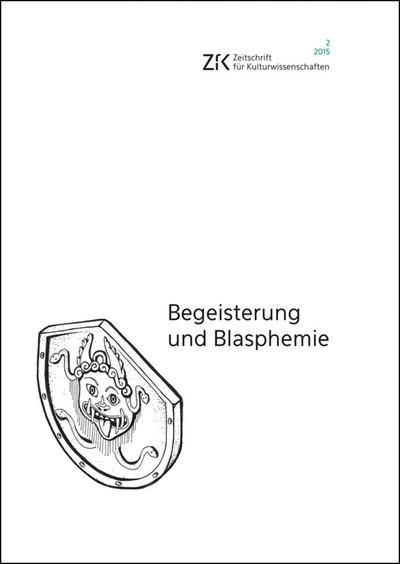 Cover of Volume: Zeitschrift für Kulturwissenschaften (ZfK) Volume 9 (2015), Issue 2