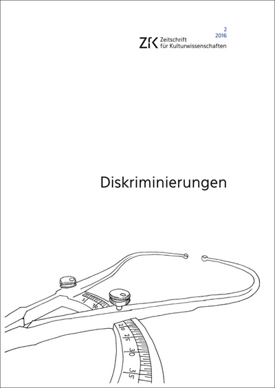 Cover of Volume: Zeitschrift für Kulturwissenschaften (ZfK) Volume 10 (2016), Issue 2