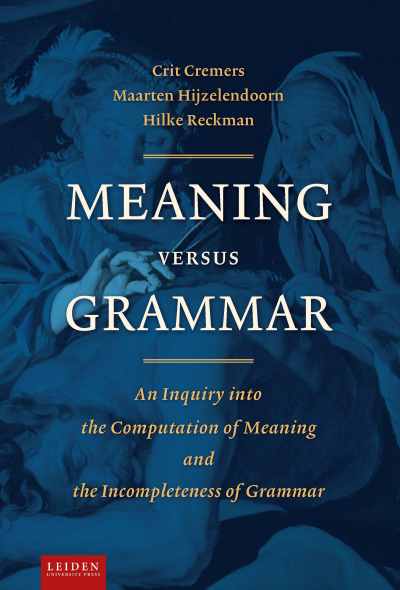 Cover des Buchs: Meaning Versus Grammar