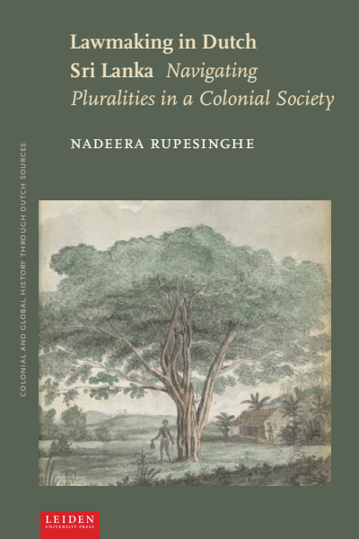 Cover of book: Lawmaking in Dutch Sri Lanka