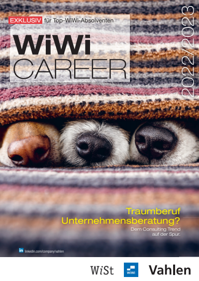 Cover der Ausgabe: WiSt - Wirtschaftswissenschaftliches Studium Jahrgang 51 (2022), Heft WiWiCareer