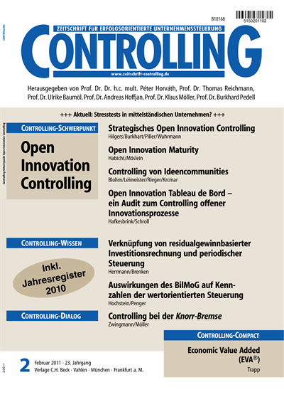 Cover der Ausgabe: Controlling Jahrgang 23 (2011), Heft 2