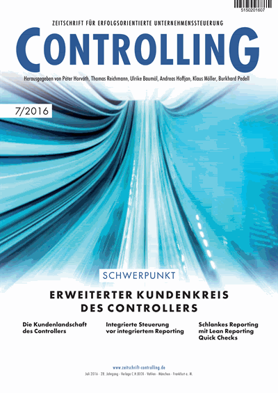 Cover of Volume: Controlling Volume 28 (2016), Edition 7