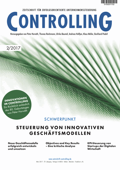 Cover of Volume: Controlling Volume 29 (2017), Edition 2