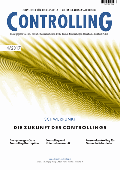 Cover of Volume: Controlling Volume 29 (2017), Edition 4