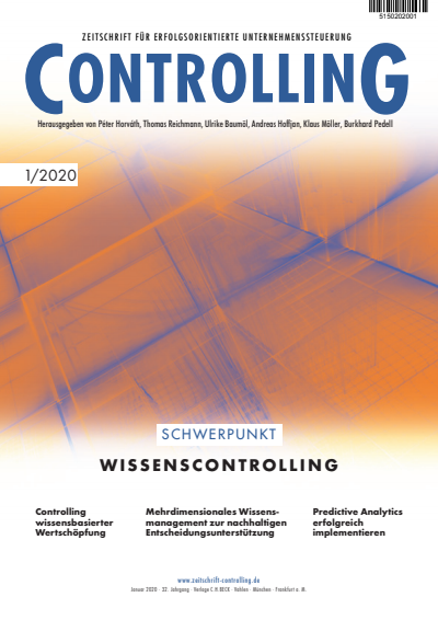 Cover of Volume: Controlling Volume 32 (2020), Edition 1