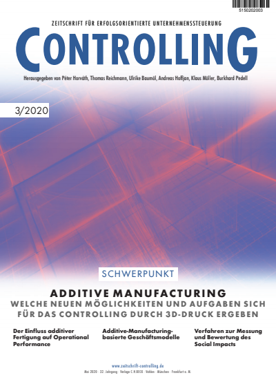 Cover of Volume: Controlling Volume 32 (2020), Edition 3