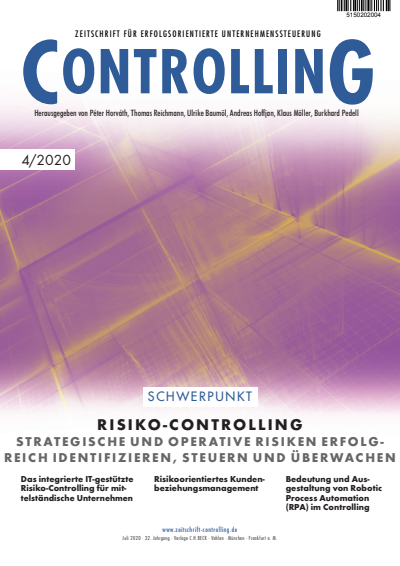 Cover of Volume: Controlling Volume 32 (2020), Edition 4