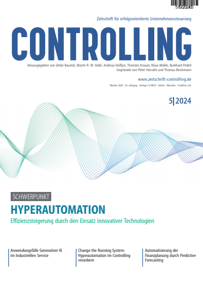Cover of Volume: Controlling Volume 36 (2024), Edition 5