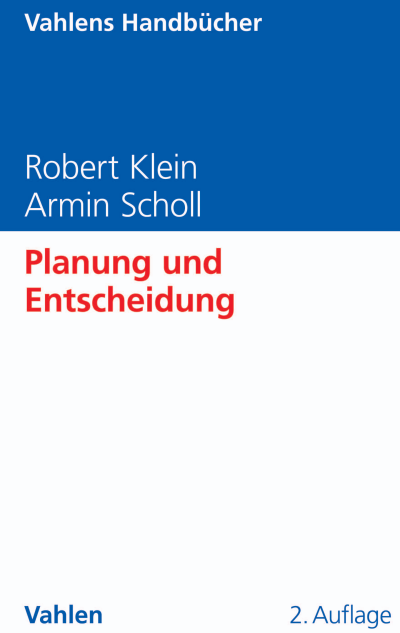 Cover of book: Planung und Entscheidung