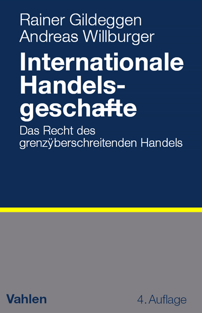 Cover of book: Internationale Handelsgeschäfte