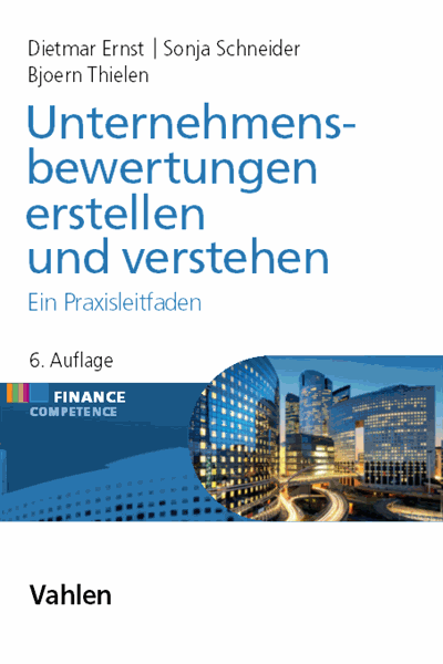 Cover des Buchs: Unternehmensbewertungen erstellen und verstehen