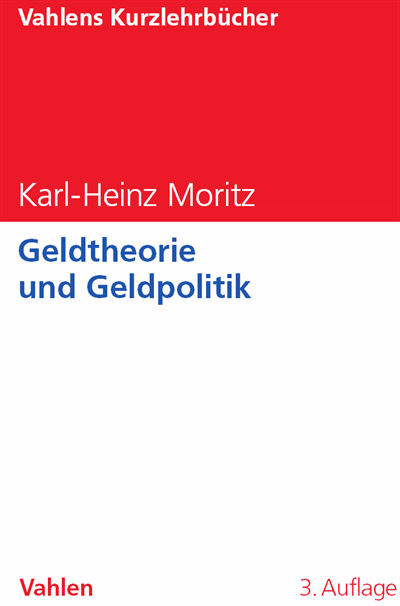 Cover of book: Geldtheorie und Geldpolitik