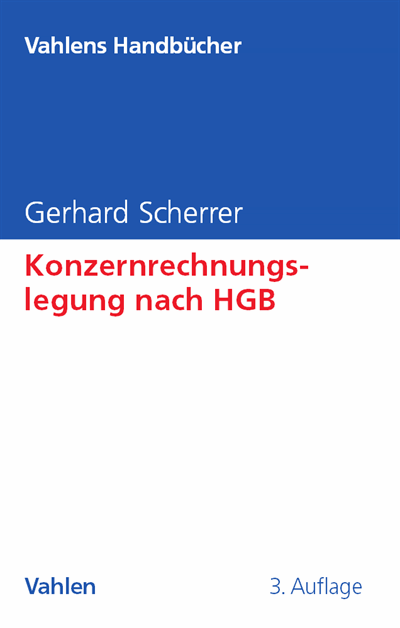 Cover of book: Konzernrechnungslegung nach HGB
