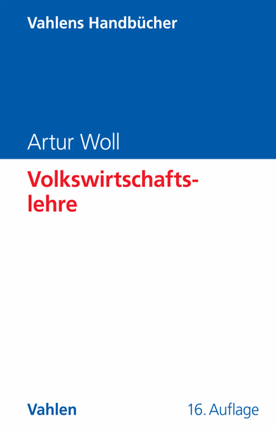 Cover of book: Volkswirtschaftslehre
