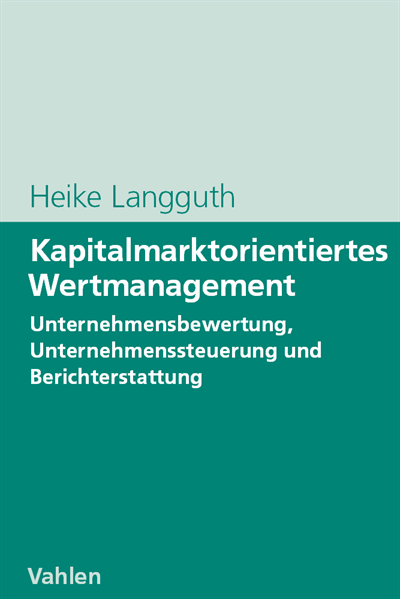 Cover of book: Kapitalmarktorientiertes Wertmanagement