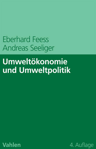 Cover of book: Umweltökonomie und Umweltpolitik