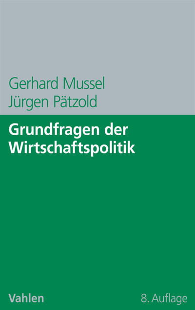 Cover des Buchs: Grundfragen der Wirtschaftspolitik
