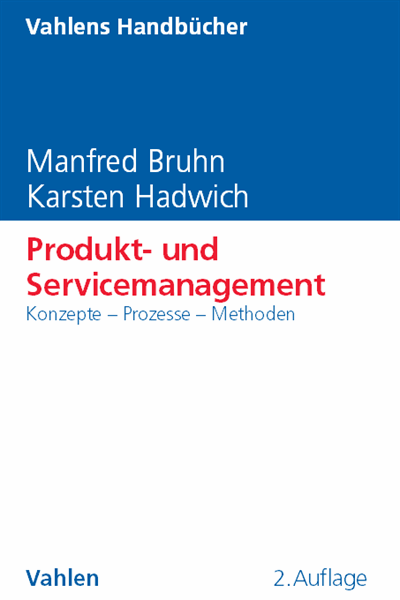 Cover of book: Produkt- und Servicemanagement