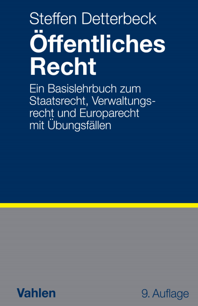 Cover of book: Öffentliches Recht
