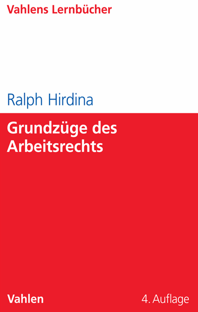 Cover of book: Grundzüge des Arbeitsrechts