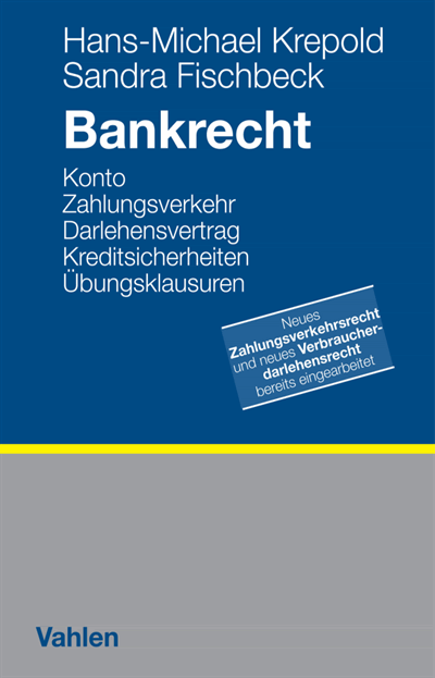 Cover of book: Bankrecht