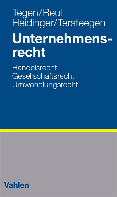Cover of book: Unternehmensrecht